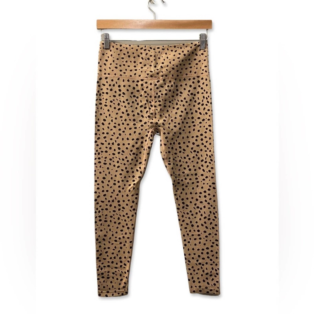Zella Animal Print Full Length Workout Leggings - Size M